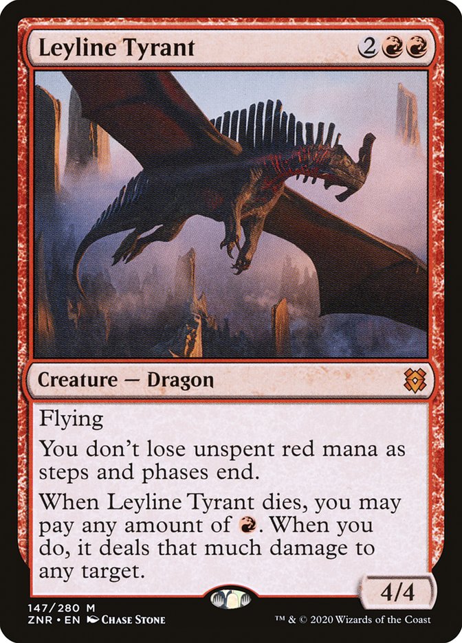Leyline Tyrant [Zendikar Rising] | Silver Goblin