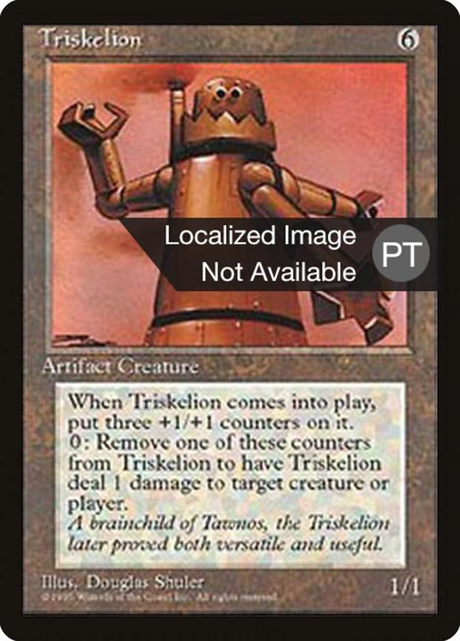 Triskelion [Fourth Edition (Foreign Black Border)] | Silver Goblin