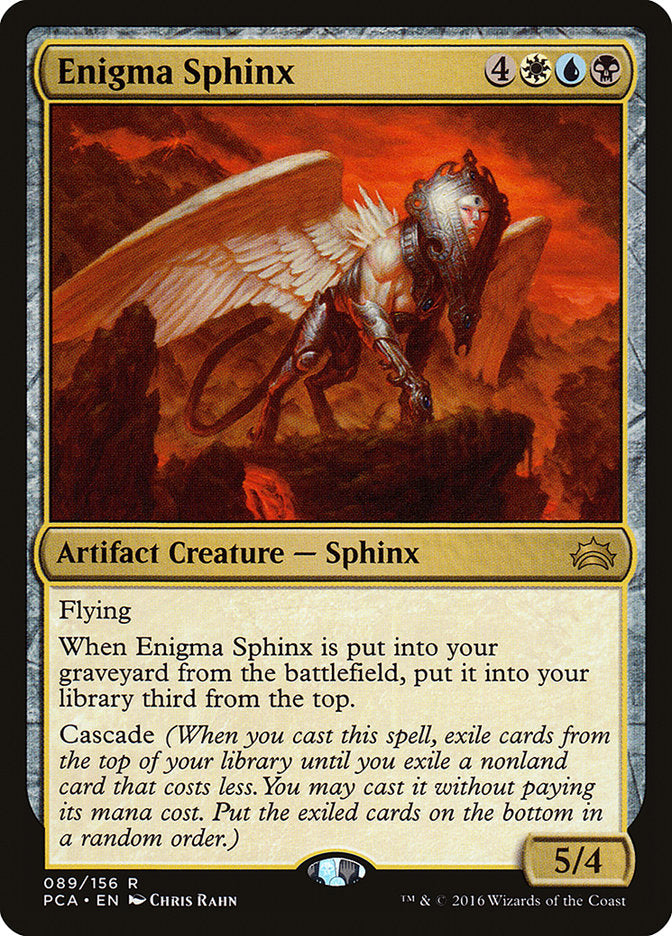 Enigma Sphinx [Planechase Anthology] | Silver Goblin