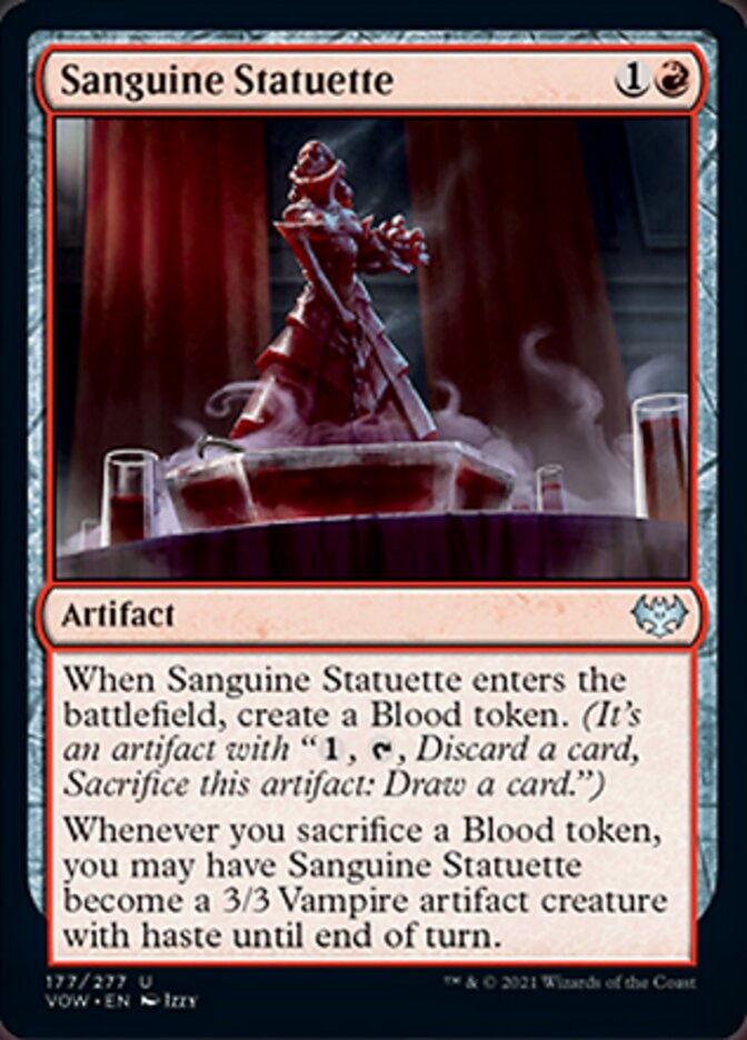 Sanguine Statuette [Innistrad: Crimson Vow] | Silver Goblin