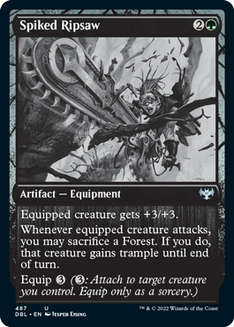 Spiked Ripsaw [Innistrad: Double Feature] | Silver Goblin