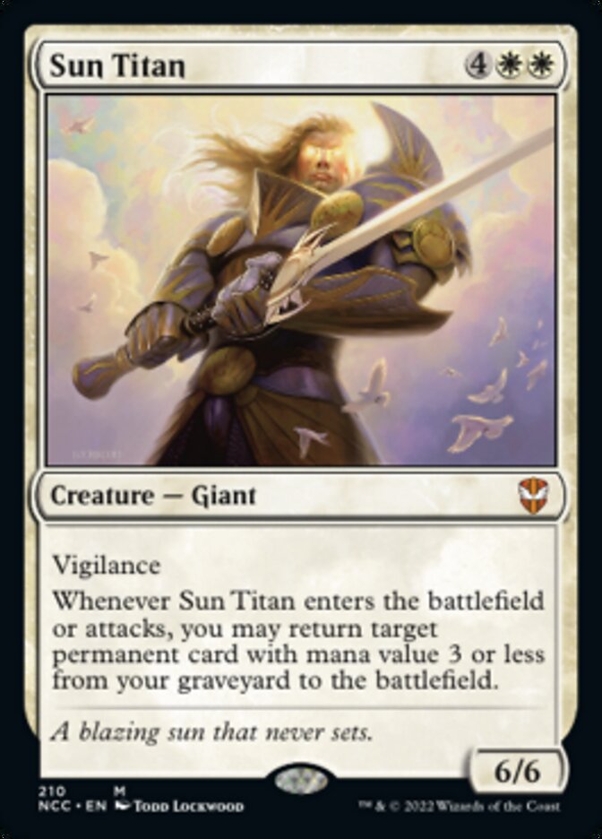 Sun Titan [Streets of New Capenna Commander] | Silver Goblin