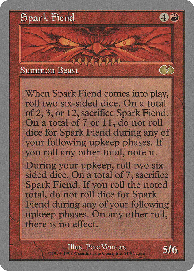 Spark Fiend [Unglued] | Silver Goblin