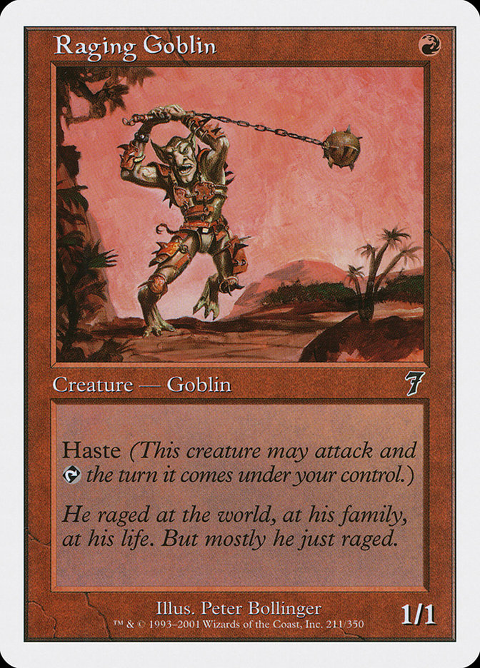 Raging Goblin [Seventh Edition] | Silver Goblin