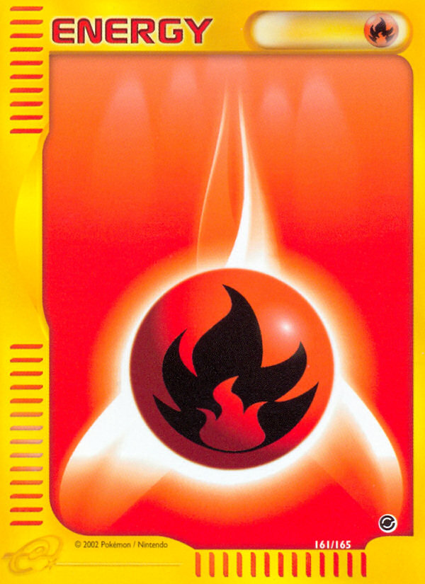 Fire Energy (161/165) [Expedition: Base Set] | Silver Goblin