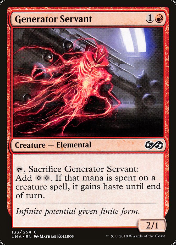 Generator Servant [Ultimate Masters] | Silver Goblin