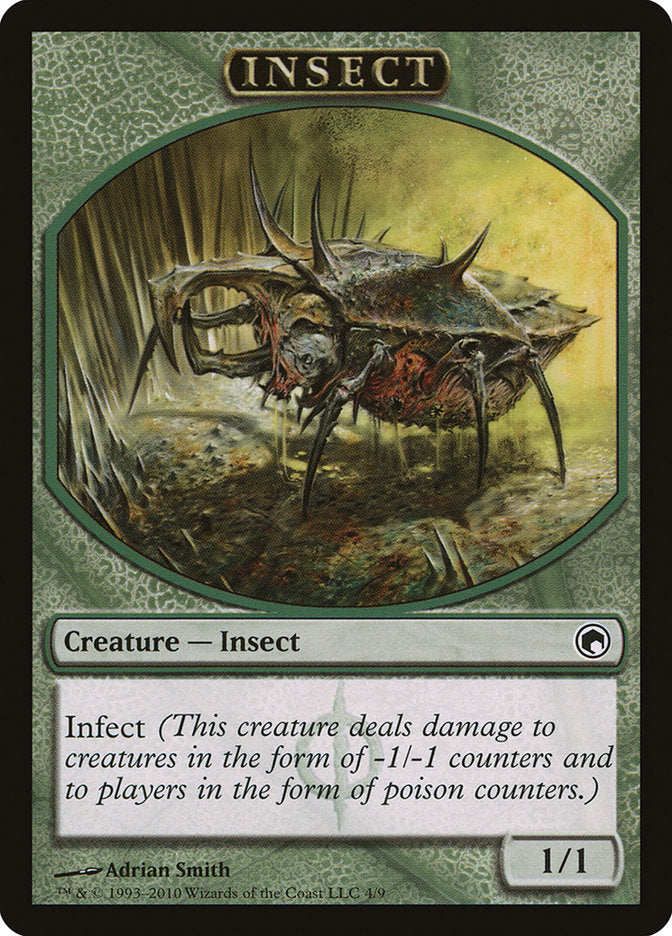 Insect Token [Scars of Mirrodin Tokens] | Silver Goblin