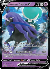 Shadow Rider Calyrex V (SWSH131) (Jumbo Card) [Sword & Shield: Black Star Promos] | Silver Goblin