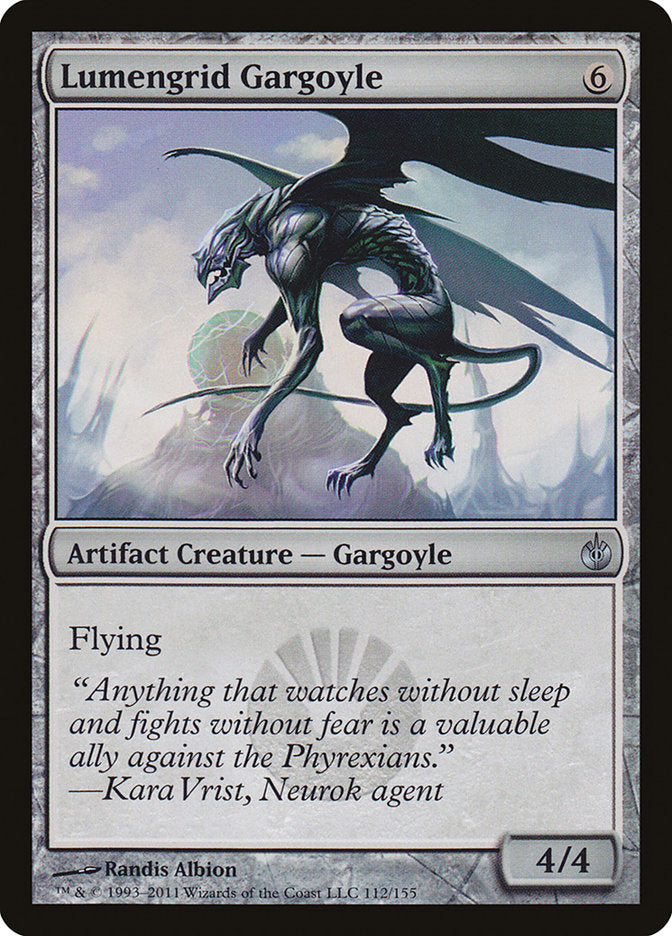 Lumengrid Gargoyle [Mirrodin Besieged] | Silver Goblin