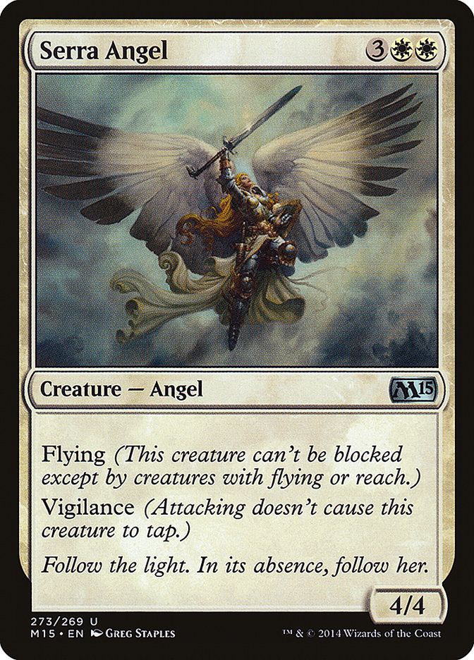 Serra Angel [Magic 2015] | Silver Goblin