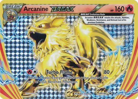 Arcanine BREAK (XY180) (Jumbo Card) [XY: Black Star Promos] | Silver Goblin