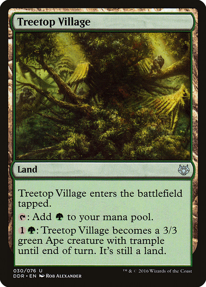 Treetop Village [Duel Decks: Nissa vs. Ob Nixilis] | Silver Goblin