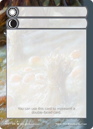 Helper Card (6/9) [Innistrad: Midnight Hunt Tokens] | Silver Goblin