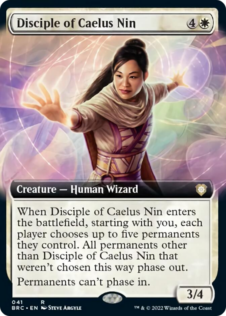Disciple of Caelus Nin (Extended Art) [The Brothers' War Commander] | Silver Goblin