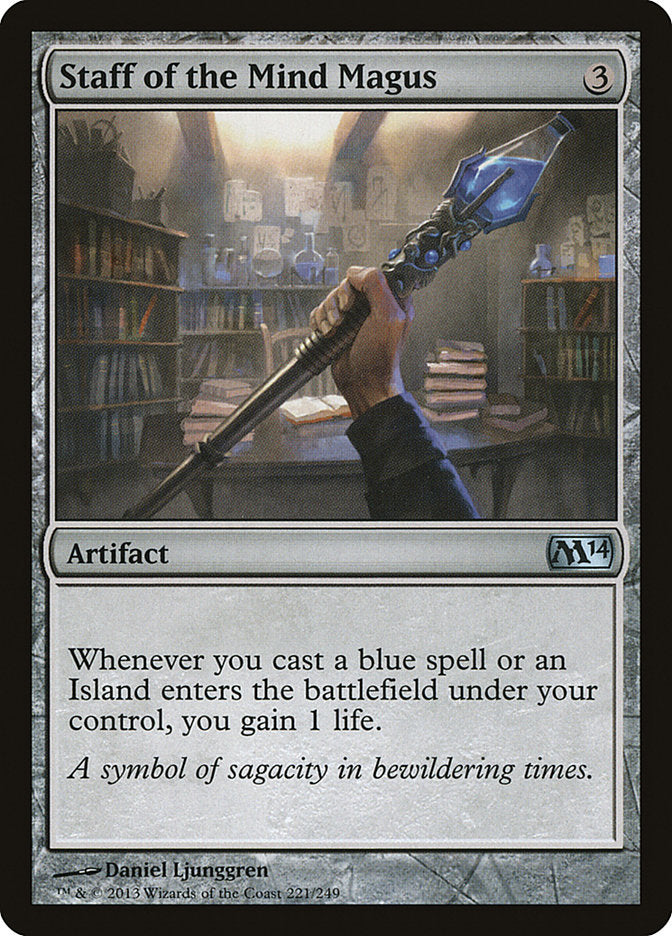 Staff of the Mind Magus [Magic 2014] | Silver Goblin