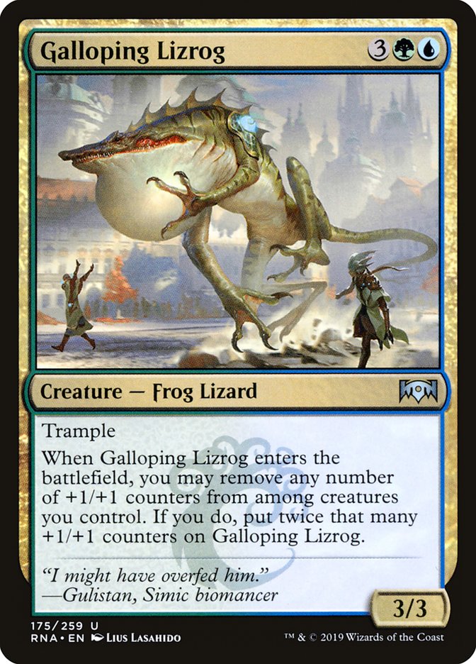Galloping Lizrog [Ravnica Allegiance] | Silver Goblin