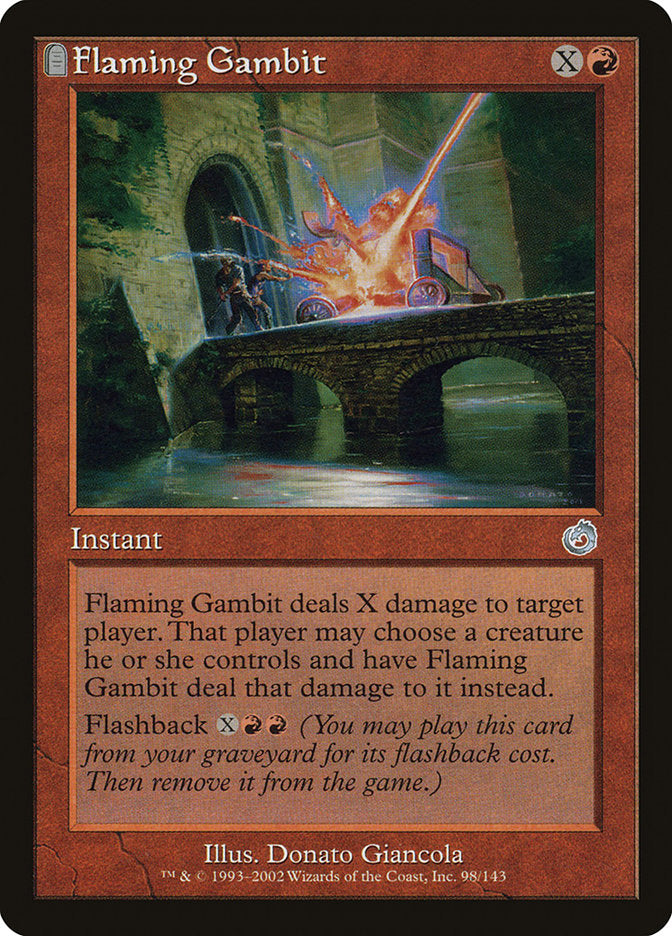Flaming Gambit [Torment] | Silver Goblin