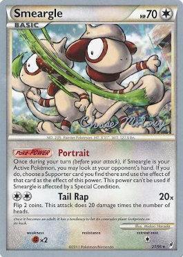 Smeargle (8/90) (Eeltwo - Chase Moloney) [World Championships 2012] | Silver Goblin