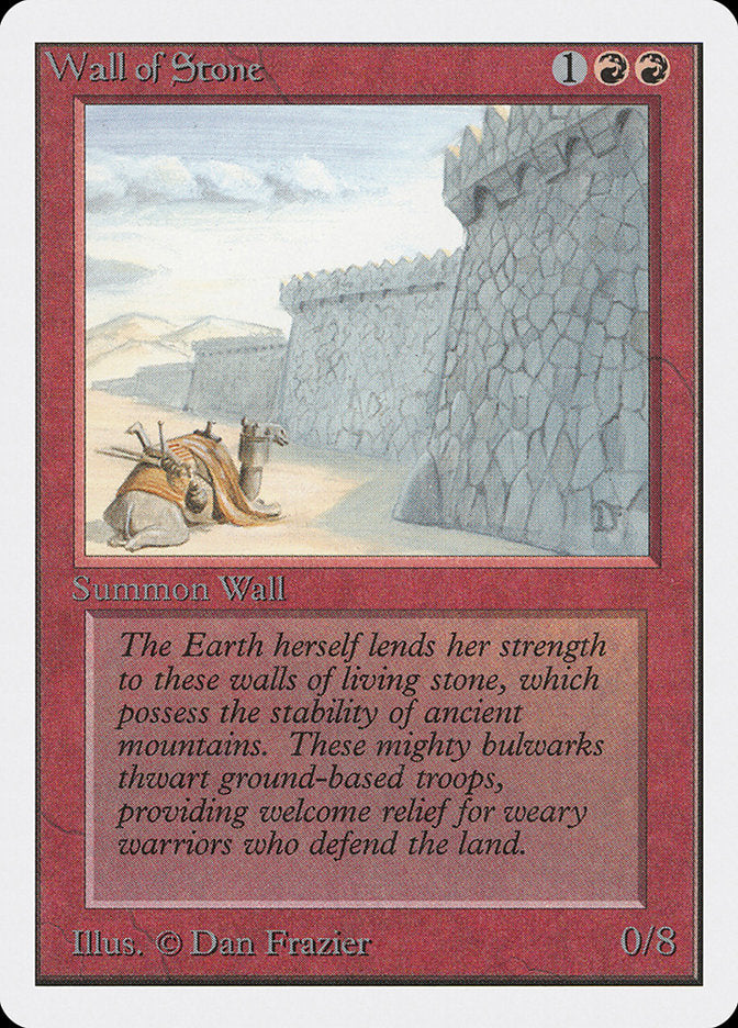 Wall of Stone [Unlimited Edition] | Silver Goblin