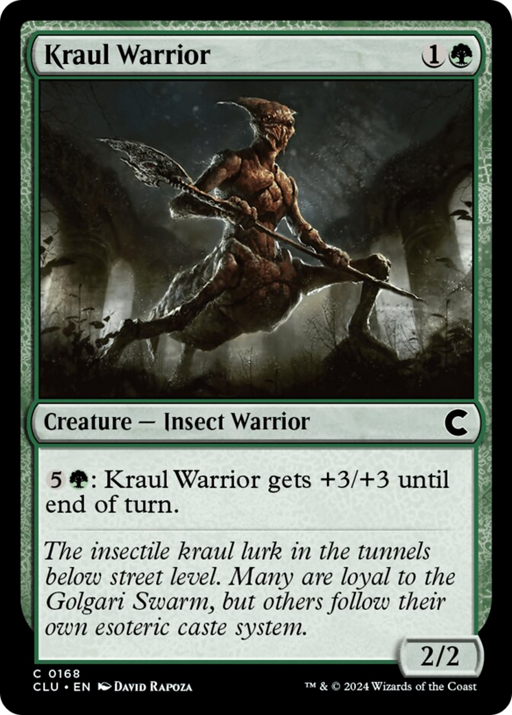 Kraul Warrior [Ravnica: Clue Edition] | Silver Goblin