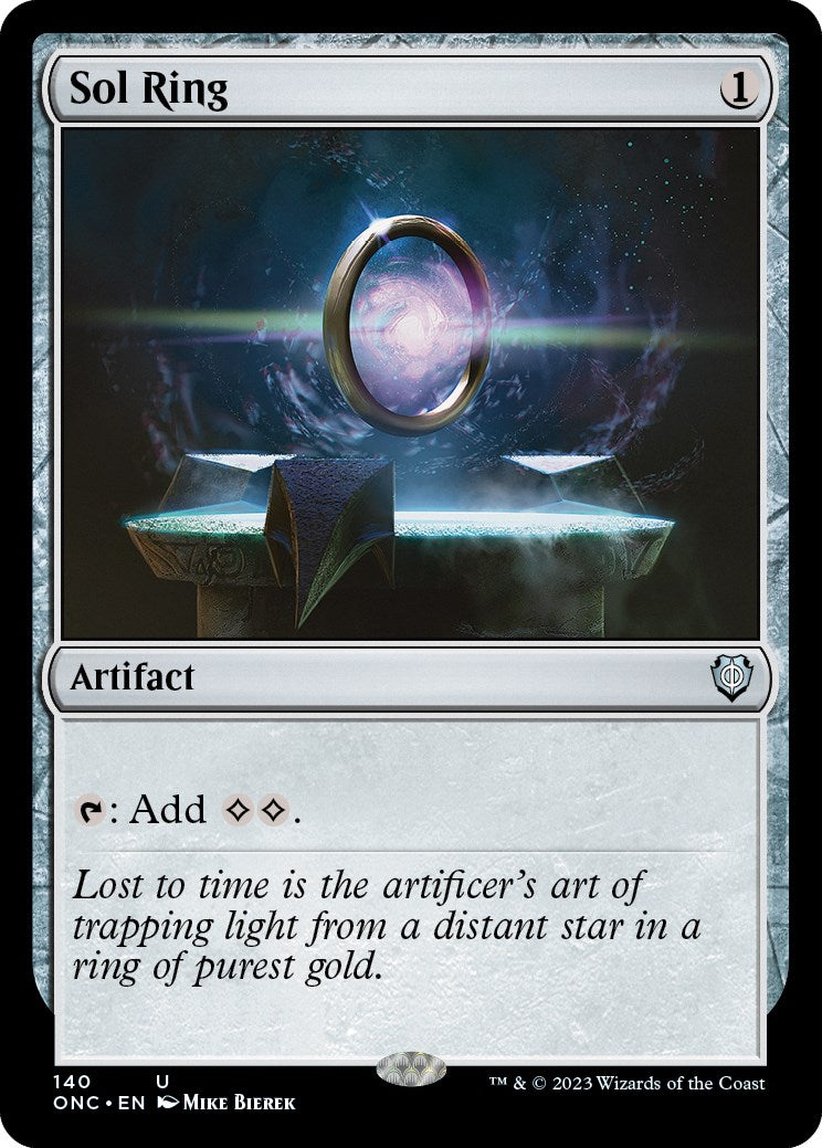 Sol Ring [Phyrexia: All Will Be One Commander] | Silver Goblin