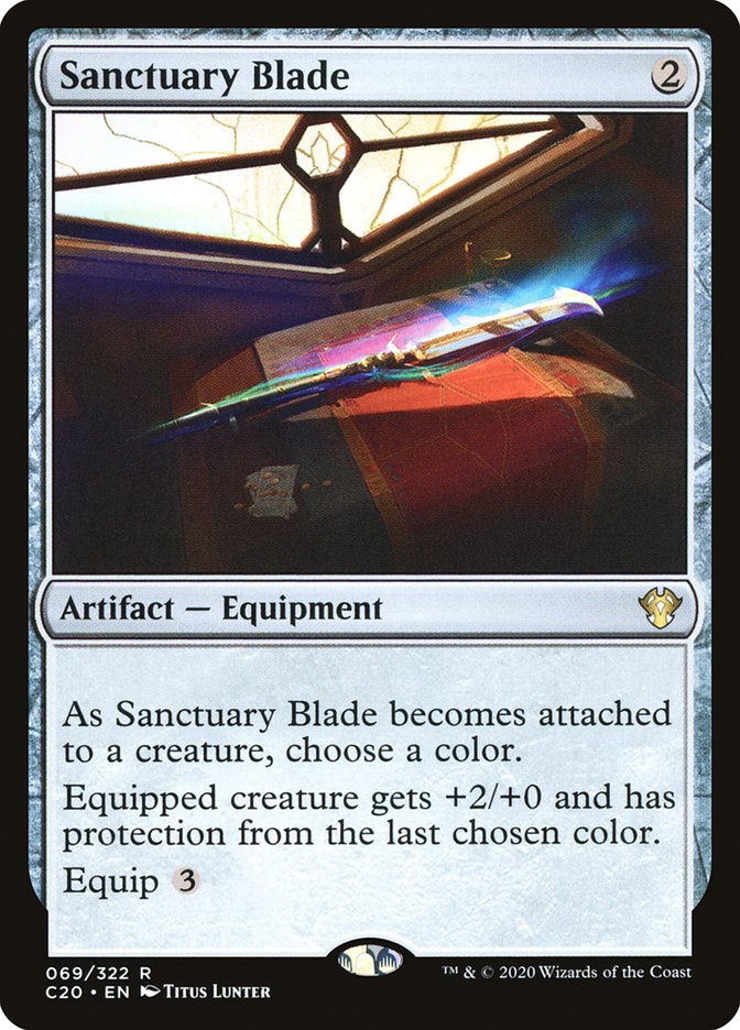 Sanctuary Blade [Commander 2020] | Silver Goblin
