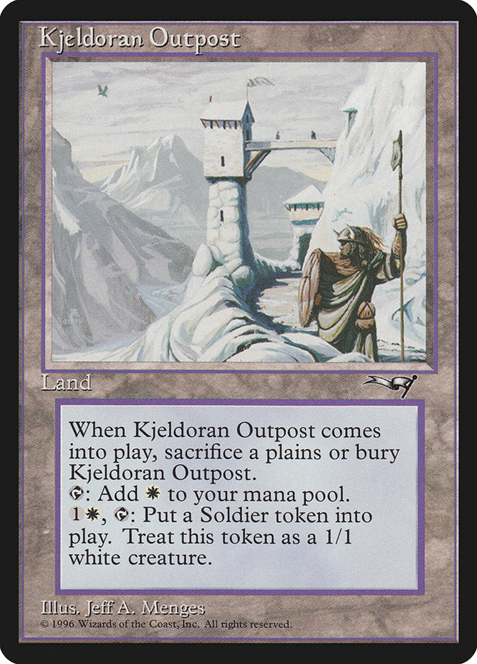 Kjeldoran Outpost [Alliances] | Silver Goblin