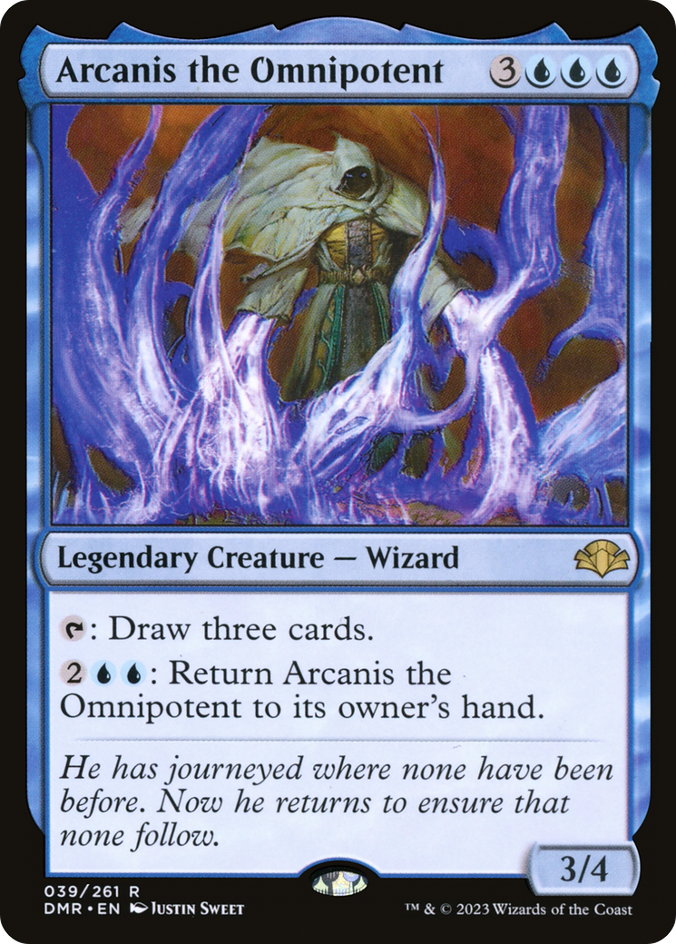 Arcanis the Omnipotent [Dominaria Remastered] | Silver Goblin