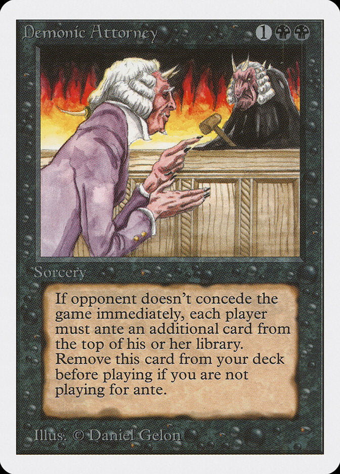 Demonic Attorney [Unlimited Edition] | Silver Goblin