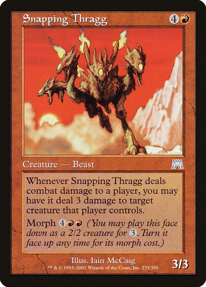 Snapping Thragg [Onslaught] | Silver Goblin