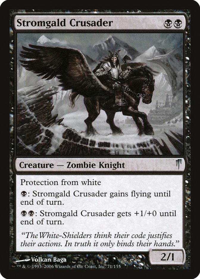 Stromgald Crusader [Coldsnap] | Silver Goblin