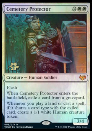 Cemetery Protector [Innistrad: Crimson Vow Prerelease Promos] | Silver Goblin