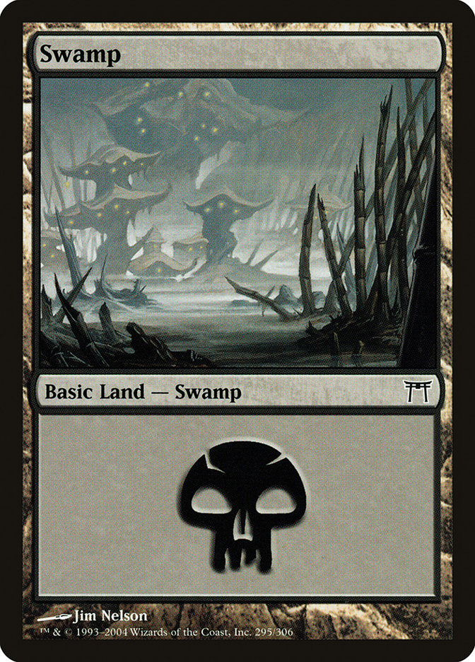 Swamp (295) [Champions of Kamigawa] | Silver Goblin