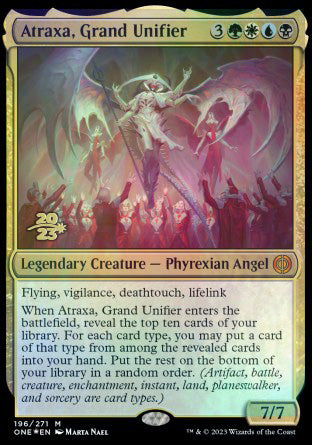 Atraxa, Grand Unifier [Phyrexia: All Will Be One Prerelease Promos] | Silver Goblin
