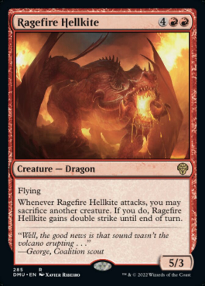 Ragefire Hellkite [Dominaria United] | Silver Goblin
