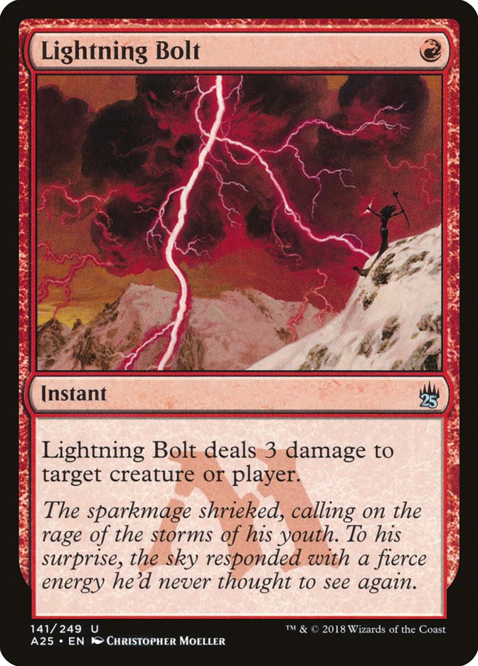 Lightning Bolt [Masters 25] | Silver Goblin