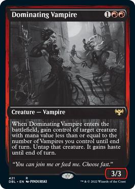 Dominating Vampire [Innistrad: Double Feature] | Silver Goblin