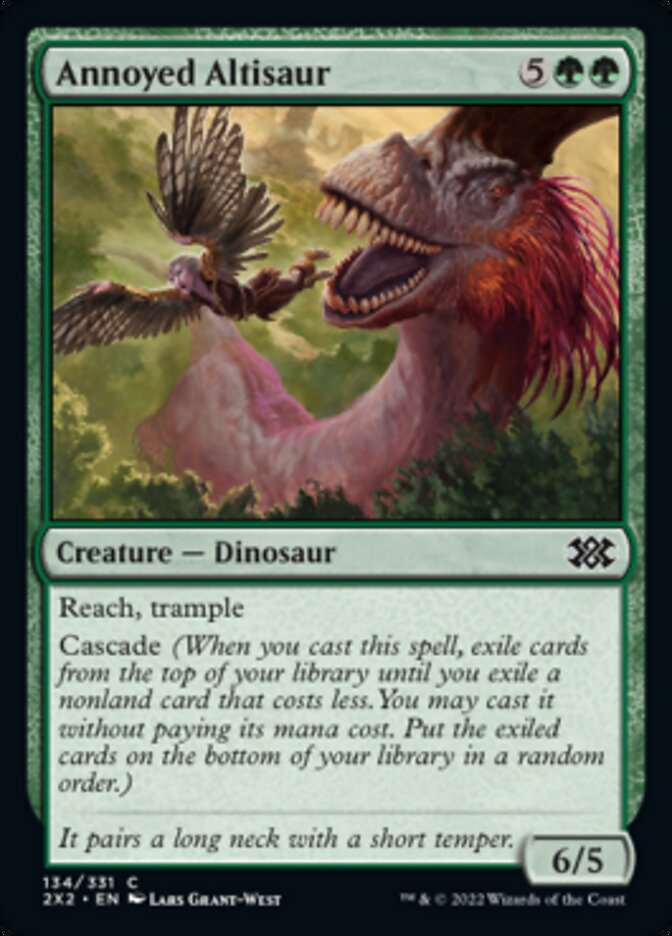 Annoyed Altisaur [Double Masters 2022] | Silver Goblin