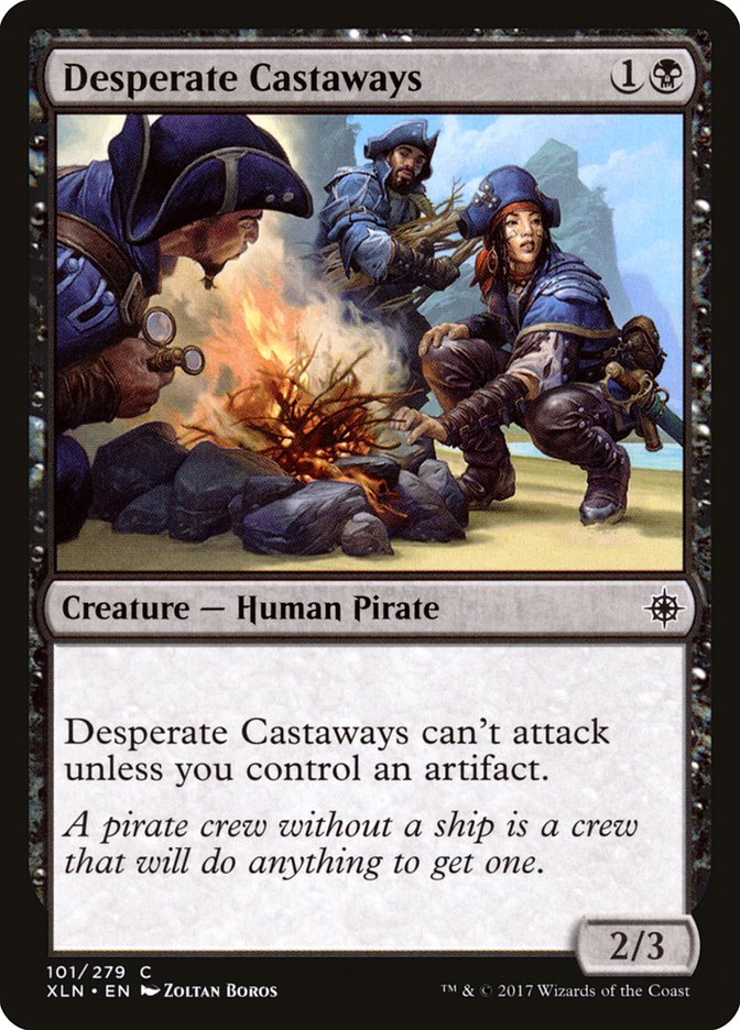 Desperate Castaways [Ixalan] | Silver Goblin