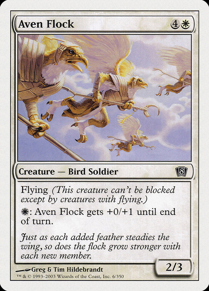 Aven Flock [Eighth Edition] | Silver Goblin