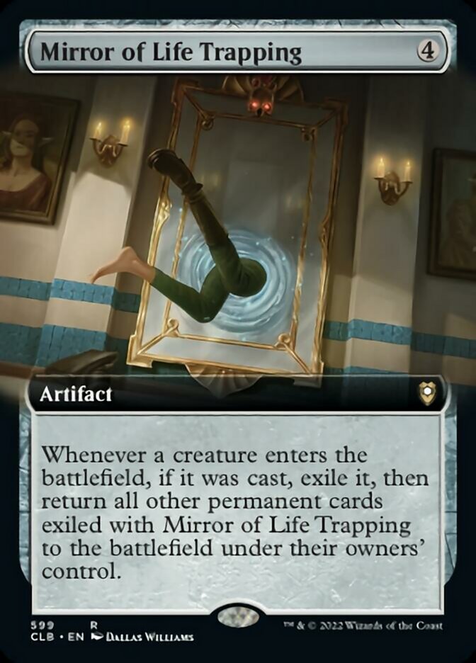 Mirror of Life Trapping (Extended Art) [Commander Legends: Battle for Baldur's Gate] | Silver Goblin