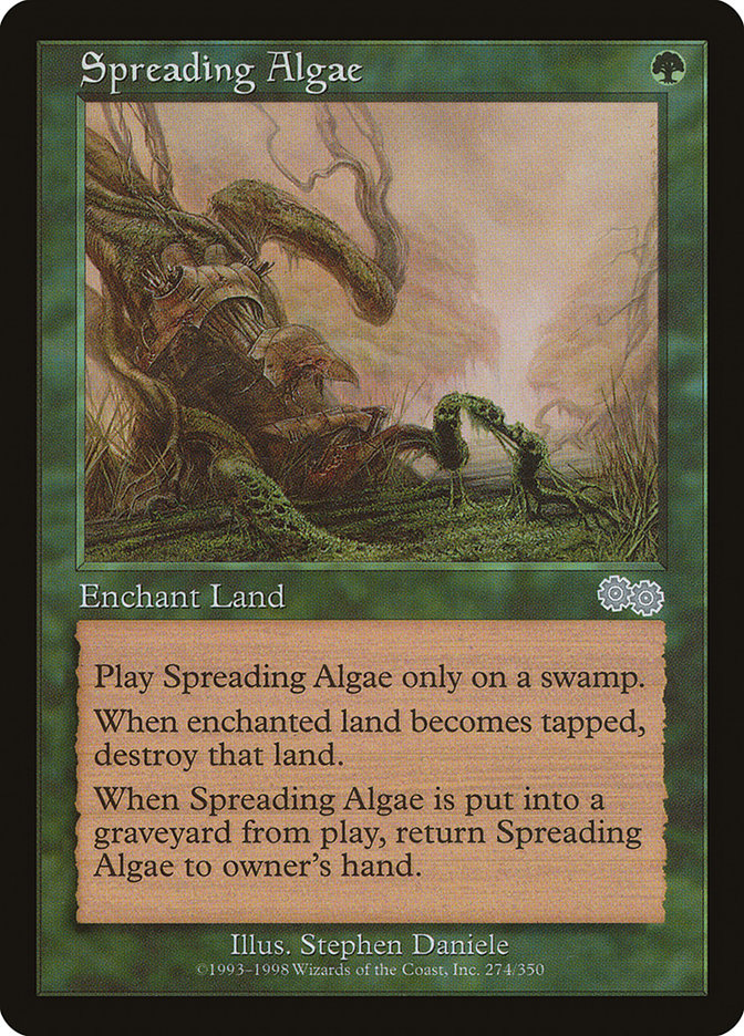 Spreading Algae [Urza's Saga] | Silver Goblin