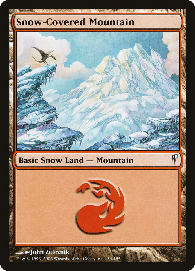 Snow-Covered Mountain [Coldsnap] | Silver Goblin