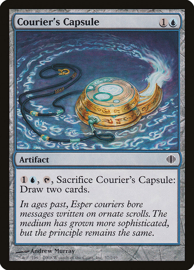 Courier's Capsule [Shards of Alara] | Silver Goblin