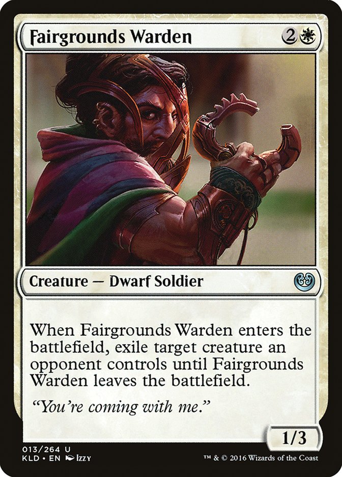 Fairgrounds Warden [Kaladesh] | Silver Goblin