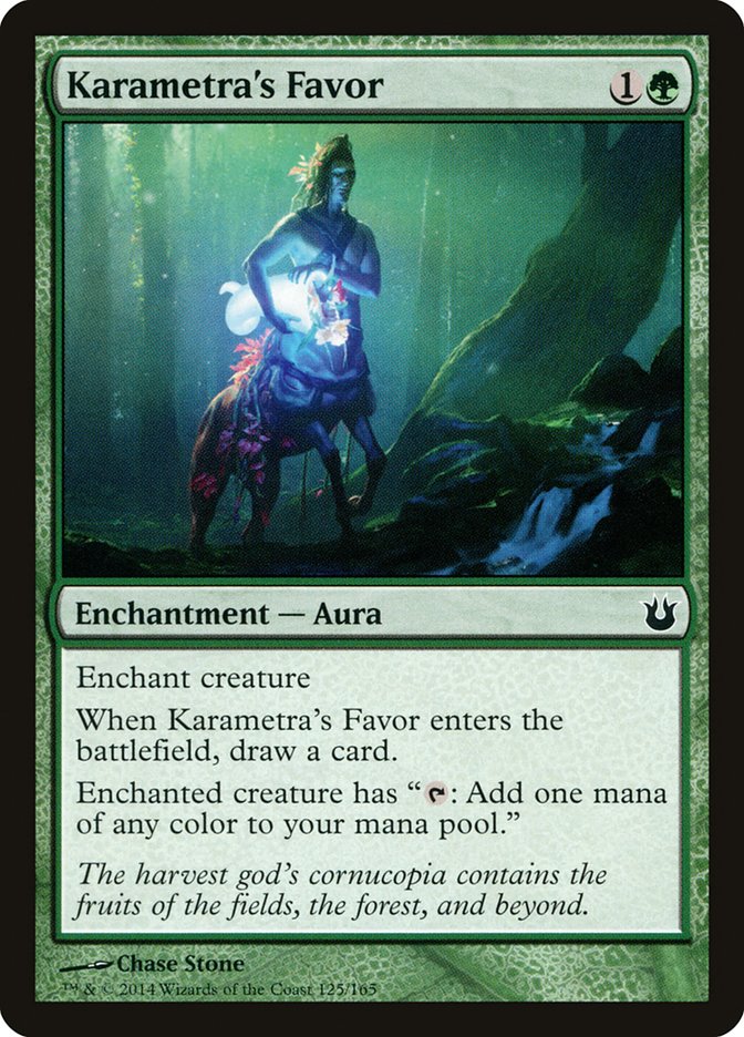 Karametra's Favor [Born of the Gods] | Silver Goblin