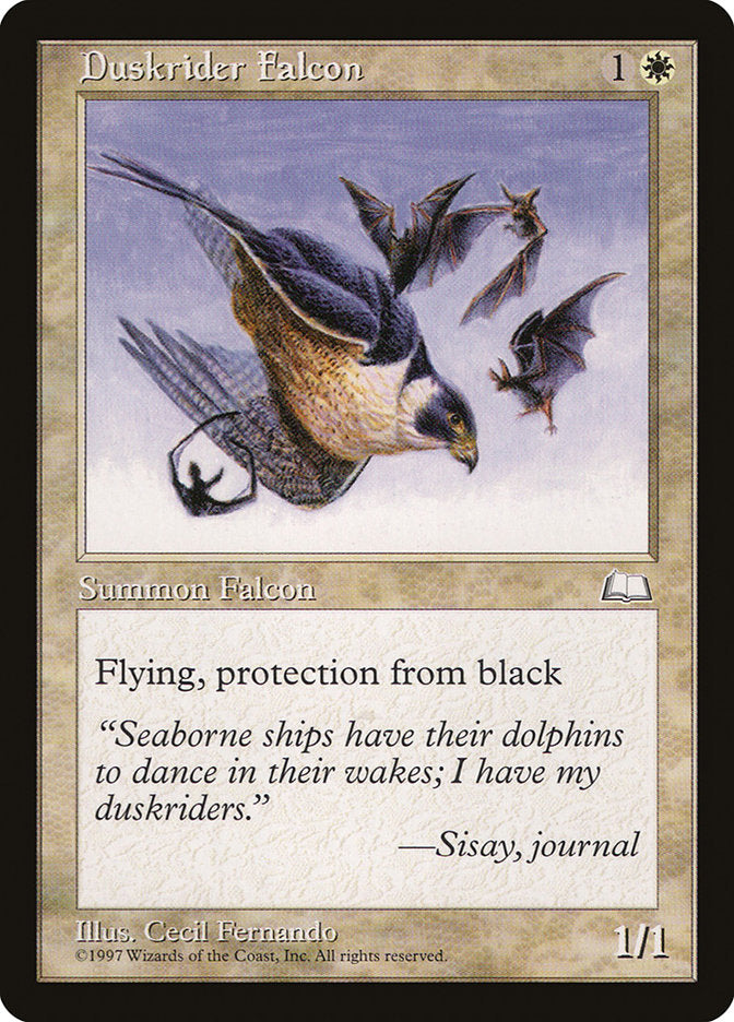 Duskrider Falcon [Weatherlight] | Silver Goblin