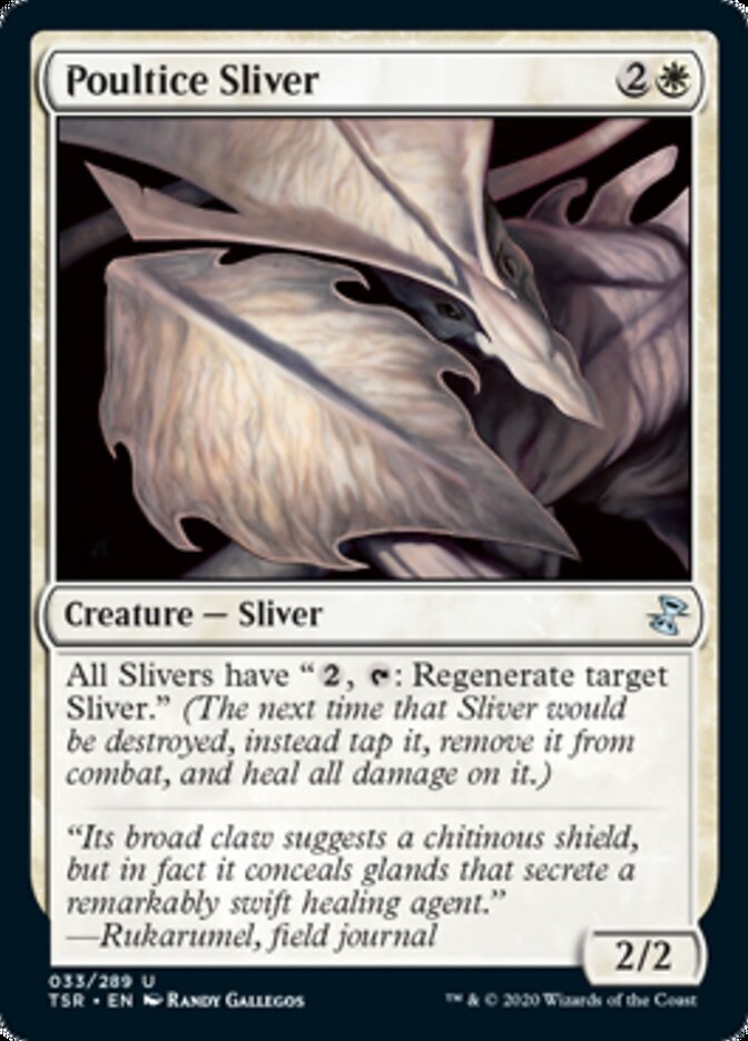 Poultice Sliver [Time Spiral Remastered] | Silver Goblin