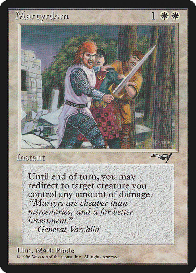 Martyrdom (Sword Drawn) [Alliances] | Silver Goblin