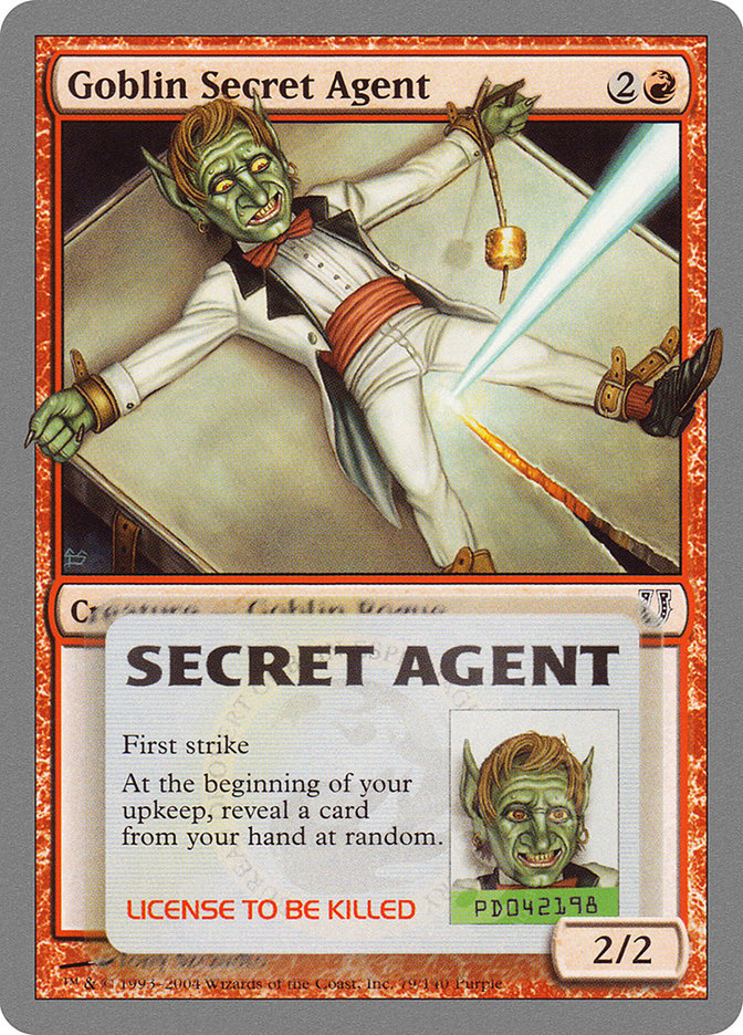 Goblin Secret Agent [Unhinged] | Silver Goblin